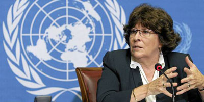 Justice Louise Arbour, former UN High Commissioner of Human Rights