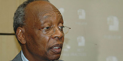 Dr. Pascoal Mocumbi, former Prime Minster of Mozambique